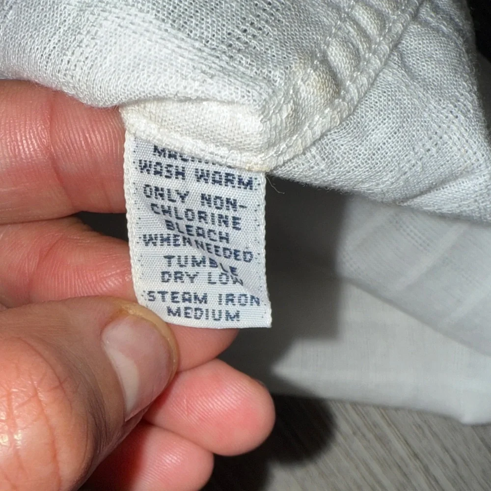 Men's Polo Ralph Lauren Cream 100% Cotton Shirt